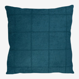 Almofada Grid Boucle Turquesa
